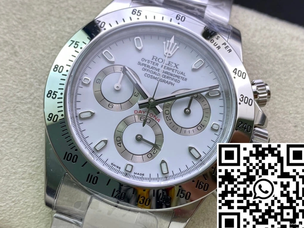 Factory Rolex 116520LN White Clean Cosmograph Dial Daytona 0401